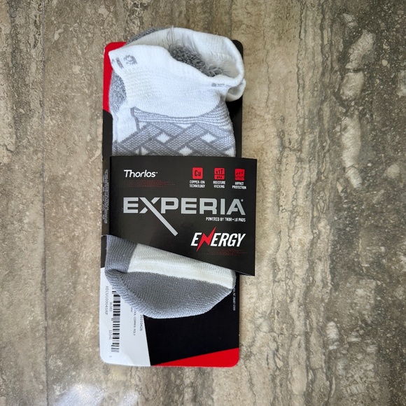 THORLOS EXPERIA ENERGY UNISEX LOW CUT COMPRESSION SOCKS SMALL - Picture 1 of 5